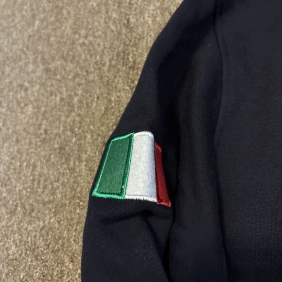 NWT MSC Cruise Line Jacket L Zippered Fleece Navy Blue Ship Warm Cotton Pol - Picture 6 of 10